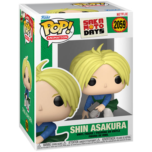 Funko POP #2059 Sakamoto Days Shin Asakura Figure